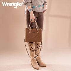 Wrangler Aztec Print Tote/Crossbody