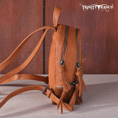 Trinity Ranch Hair-On Cowhide Collection Mini Backpack