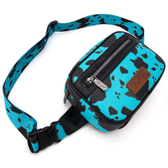 Wrangler Cow Print Belt Bag/Fanny Pack