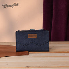 Wrangler "W" Stitch Two Tone Tote/Crossbody