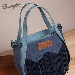 Wrangler Fringe Western Crossbody Purse