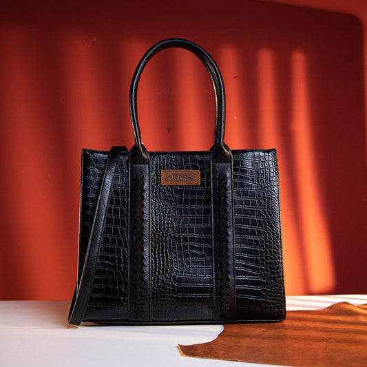 Wrangler Leopard Print Concealed Carry Tote