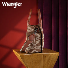 Wrangler Aztec Print Tote Bag Set