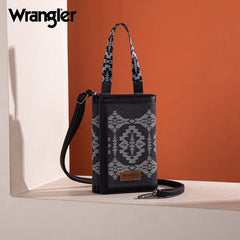 Wrangler Aztec Print Crossbody Phone Purse