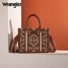 Wrangler Aztec Print Tote Bag Set