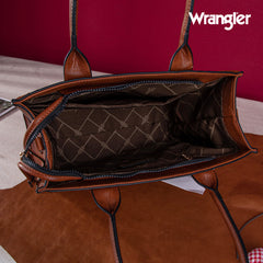 Wrangler Leopard Print Concealed Carry Tote