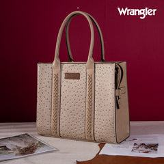 Wrangler Leopard Print Concealed Carry Tote
