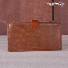 Trinity Ranch Hair-On Cowhide Bi-Fold Wallet/Card