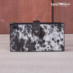 Trinity Ranch Hair-On Cowhide Bi-Fold Wallet/Card