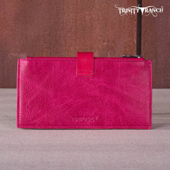 Trinity Ranch Hair-On Cowhide Bi-Fold Wallet/Card