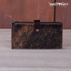 Trinity Ranch Hair-On Cowhide Bi-Fold Wallet/Card