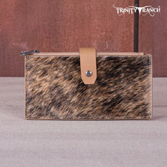 Trinity Ranch Hair-On Cowhide Bi-Fold Wallet/Card