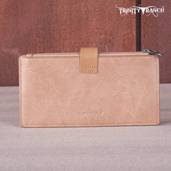 Trinity Ranch Hair-On Cowhide Bi-Fold Wallet/Card