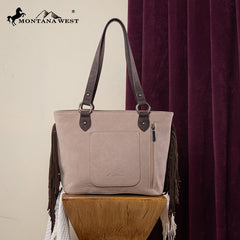 Montana West Cut-out Fringe Concealed Carry Tote Set