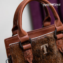 Trinity Ranch Hair On Cowhide Crossbody Phone Purse