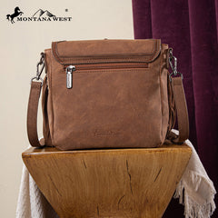 Montana West Flap Fringe Crossbody Purse