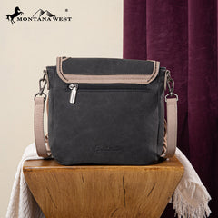 Montana West Flap Fringe Crossbody Purse