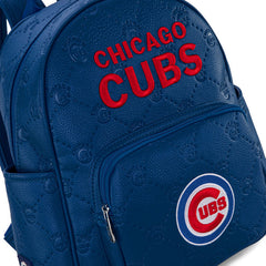 MLB Chicago cubs Sports Backpack-Blue