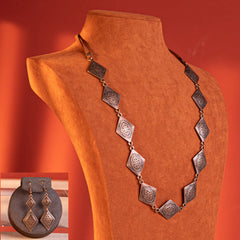 Wrangler  Jewelry Sets Bohemian Pendant Necklace Earrings