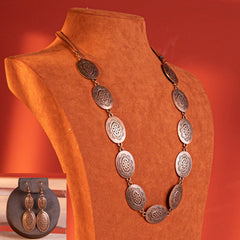 Wrangler Jewelry Sets Bohemian Pendant Necklace Earrings