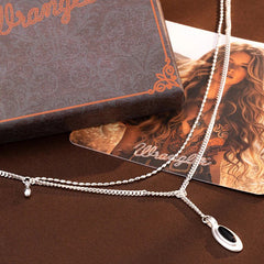 Wrangler Women's Stacked Charm Necklaces