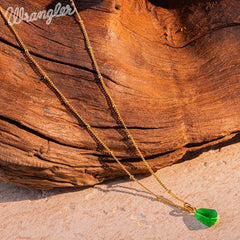 Wrangler Gold Plated Minimalist Pendant Jewelry Sets