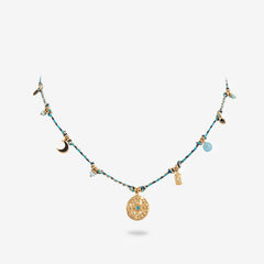 Wrangler Western Rope Charm Necklace
