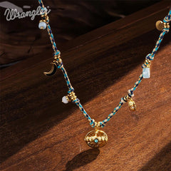 Wrangler Western Rope Charm Necklace