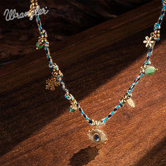 Wrangler Western Rope Charm Necklace