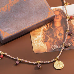 Wrangler Western Rope Charm Necklace