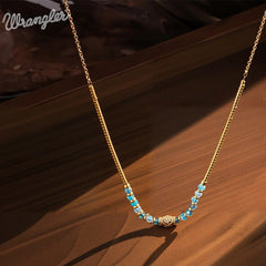 Wrangler Western Chain Necklace