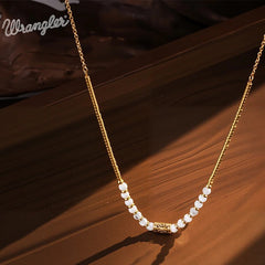 Wrangler Western Chain Necklace