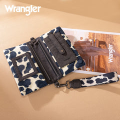 Wrangler Cow Print Crossbody Purse