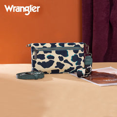 Wrangler Cow Print Crossbody Purse