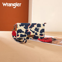 Wrangler Cow Print Crossbody Purse