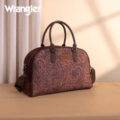 Wrangler Vintage Floral Printed Duffle Bag