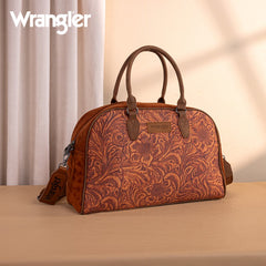 Wrangler Vintage Floral Printed Duffle Bag