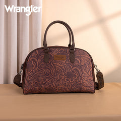 Wrangler Vintage Floral Printed Duffle Bag