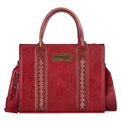 WG70-8120D Wrangler Whipstitch Small Tote/Crossbody - Red