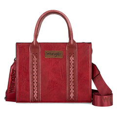 WG70-8120D Wrangler Whipstitch Small Tote/Crossbody - Red
