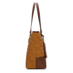 Wrangler Quilted Tote Bag Detachable Card Holder