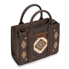 Wrangler Aztec Pattern Print Tote Bag