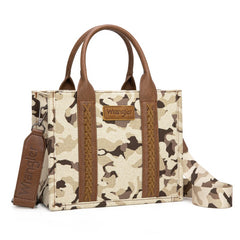 Wrangler Camo Print Tote Bag