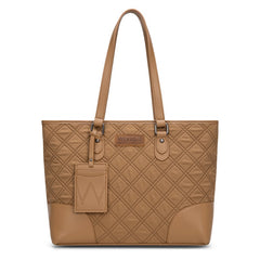 Wrangler Quilted Tote Bag Detachable Card Holder