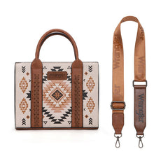 Wrangler Aztec Pattern Print Tote Bag