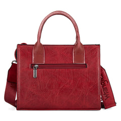 WG70-8120D Wrangler Whipstitch Small Tote/Crossbody - Red