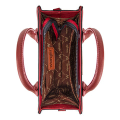 WG70-8120D Wrangler Whipstitch Small Tote/Crossbody - Red