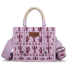 Wrangler Southwestern Print Rope Tote Bag