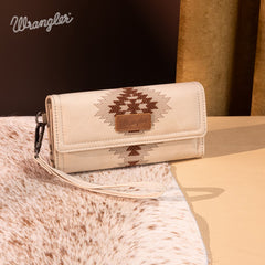 Wrangler Aztec Embroidered Tote Bag
