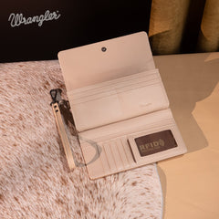 Wrangler Aztec Embroidered Tote Bag